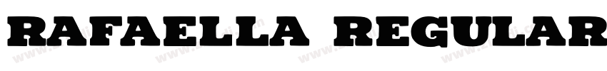 Rafaella Regular字体转换